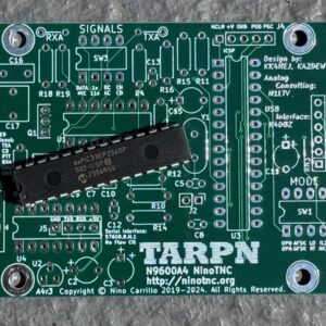 NinoTNC N9600A PCB + PIC Controller
