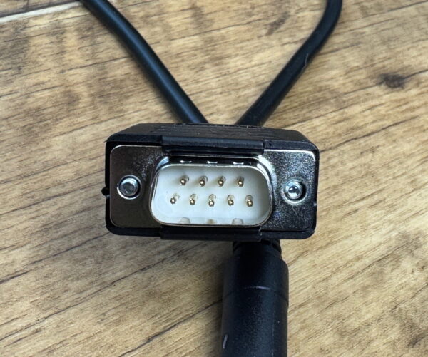 9 pin D-Type plug
